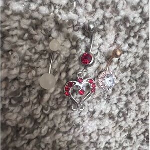 Body candy navel rings